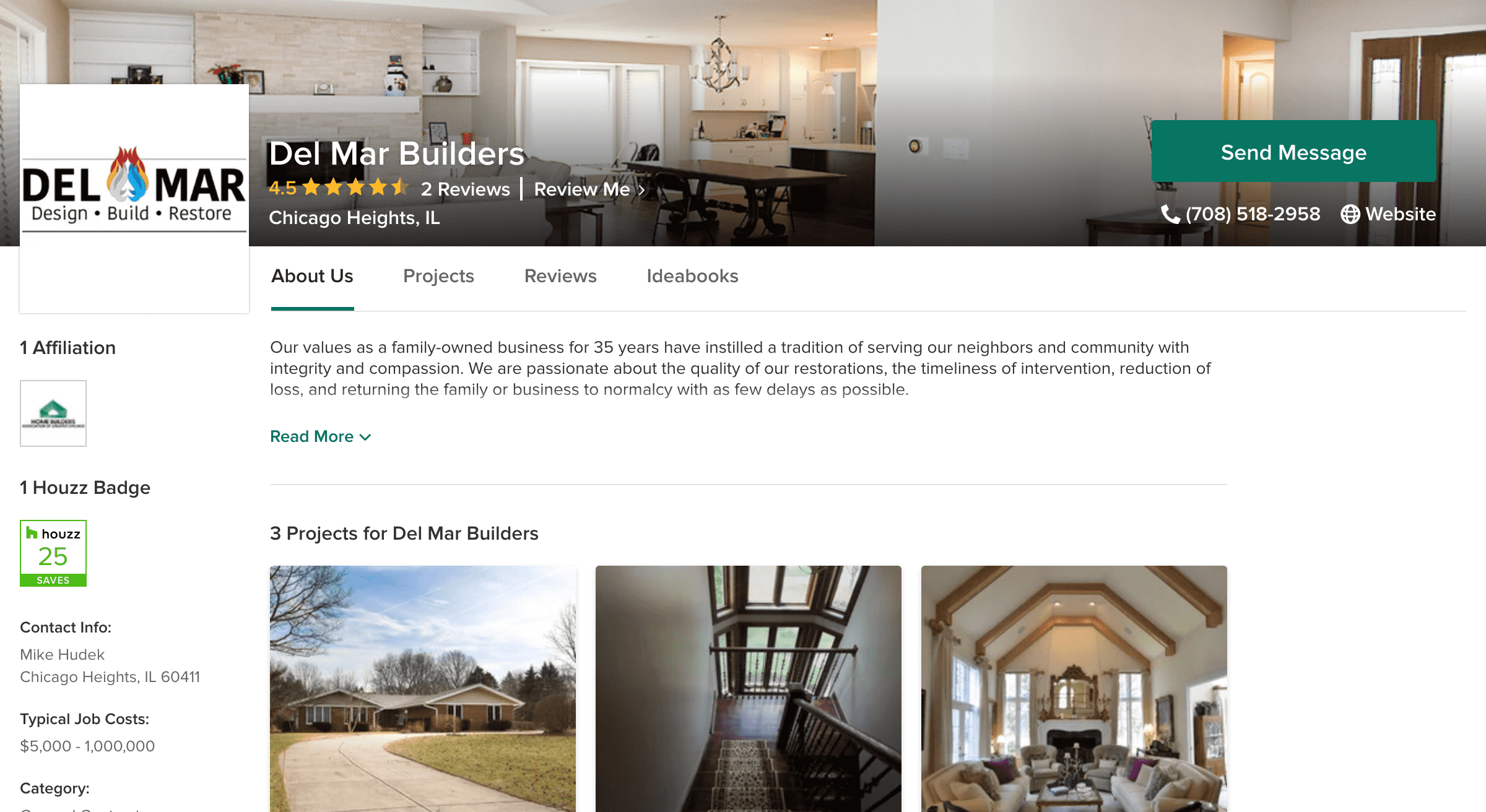 FInd Del Mar Builders on Houzz