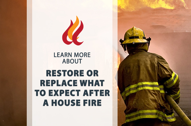Restore or replace? What to expect after a house fire