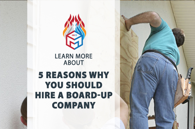 5 reasons why you should hire a board-up company Featured Image