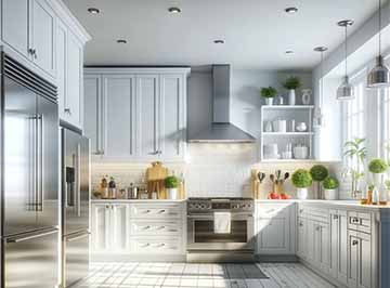 Fire and Water Restoration - Kitchen Fire After